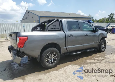 2022 Nissan Titan S из США, поврежденный, VIN 1N6AA1EC2NN105866